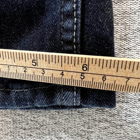 Riders By Lee Jeans Women 10P Blue Dark Wash Tapered Mid Rise Denim - Picture 9 of 14